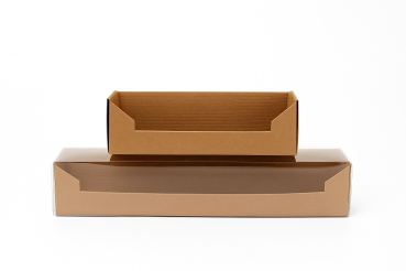 Pralinenverpackung-3 Trüffel- hellbraun